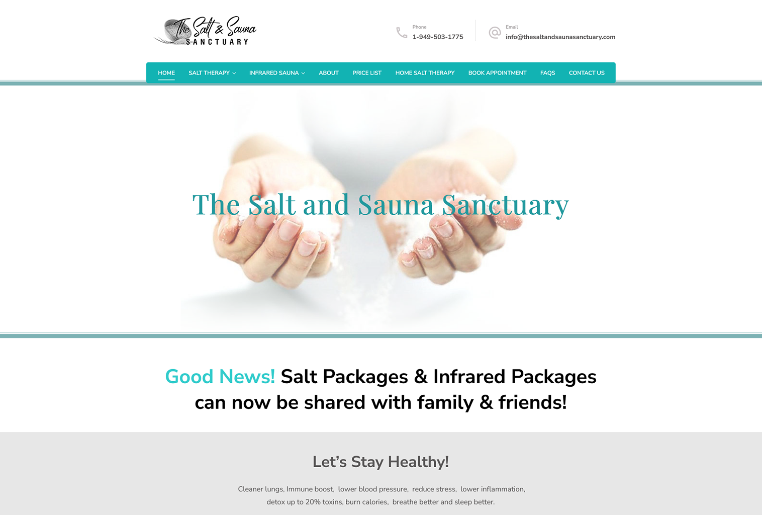 The Salt and Sauna Sanctuary